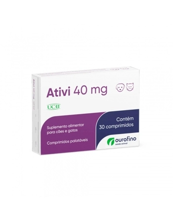 Suplemento Ativi Cart 40mg - Ourofino