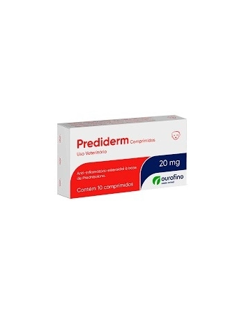 Anti-inflamatório Prediderm 20mg - Ourofino