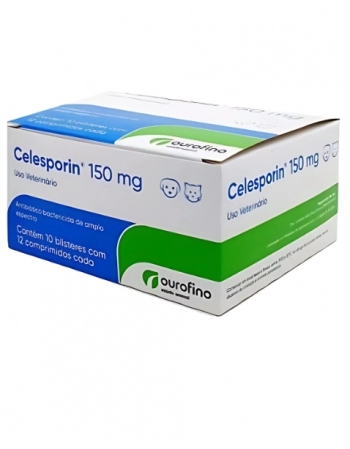 Antimicrobiano Celesporin Comprimido Dipyrone 10x12x150mg - Ouro Fino