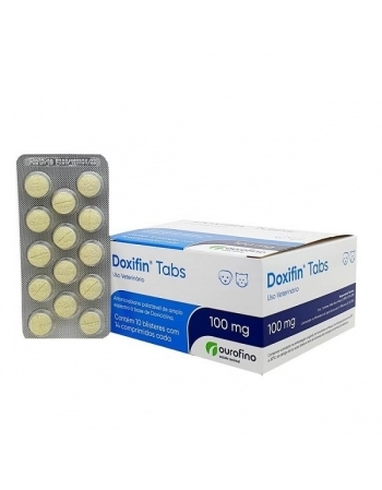 Antimicrobiano Doxifin Cartela 100mg - Ouro Fino