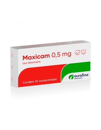 Anti-inflamatório Maxicam 0,5mg - Ourofino