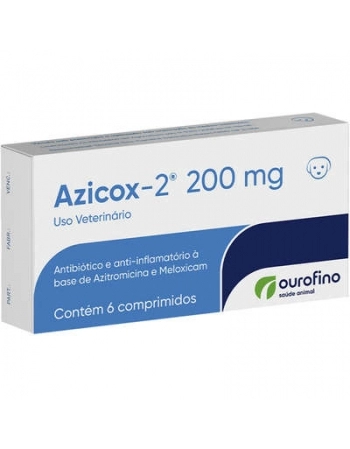 Anti-inflamatório Azicox-2 200mg - Ouro Fino